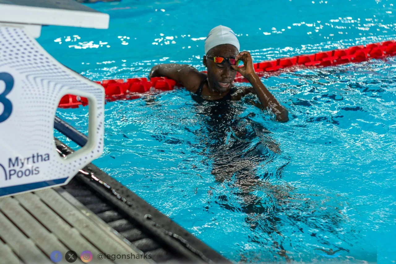 Freestyle stroke in action