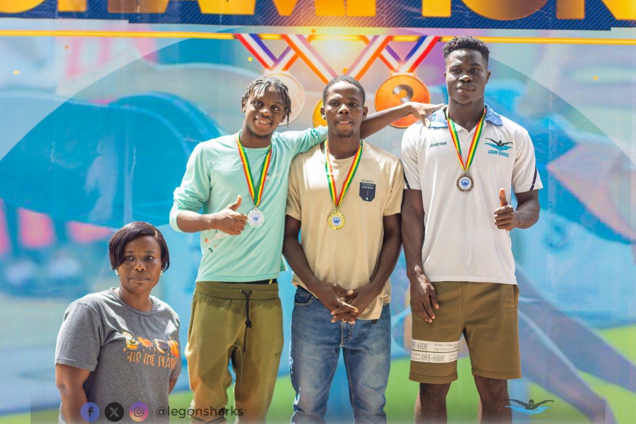 Champions podium with Jonathan