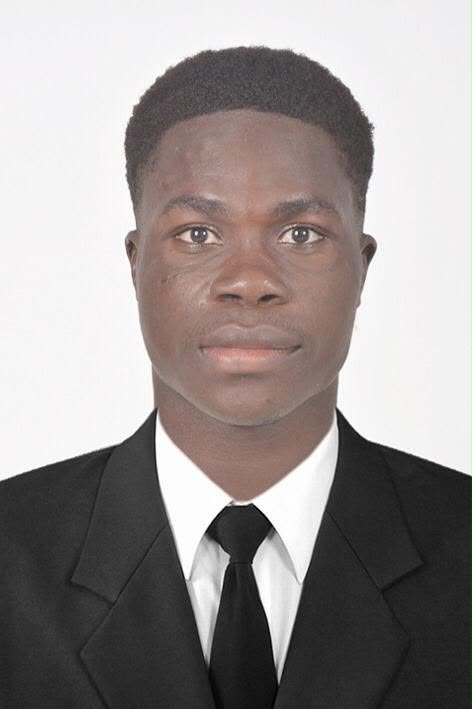 Portrait of Ghanaian swimmer Christian Nii Nortey